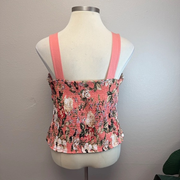 INC International Concepts Plus Light Pink Floral Tank Top - New - Size 1X - Picture 4 of 5